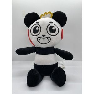 Ryans World Panda Plush 12" Pocket Watch Mystery Play Date HTF